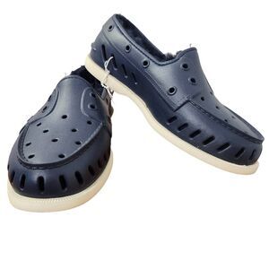 Sperry Women's Navy Float Boat Shoes with Faux Fur Lining Size 6 NWOT